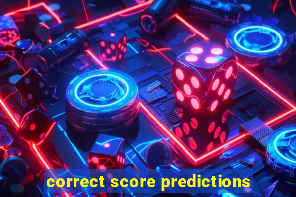 correct score predictions